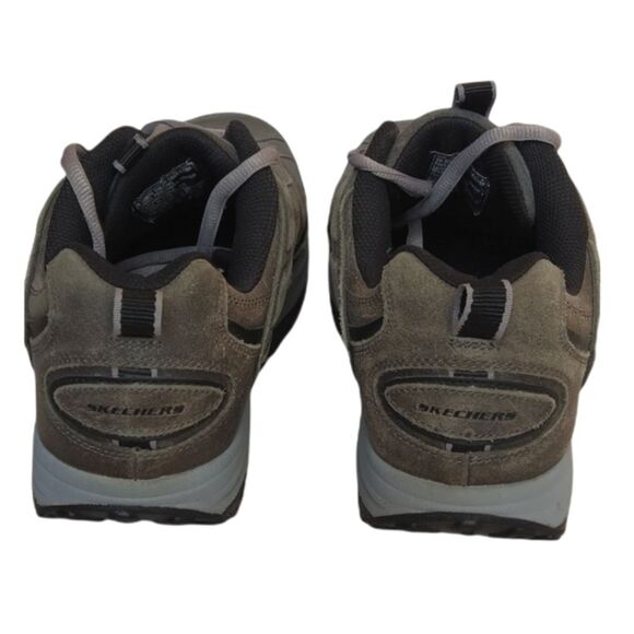 Skechers Shape Ups Suede Leather Shoes - Picture 2 of 8